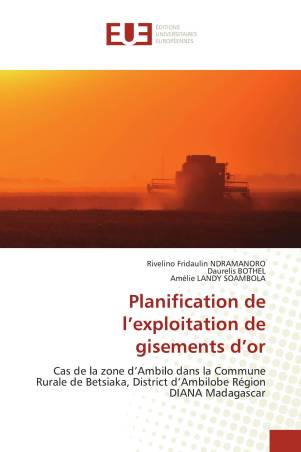 Planification de l’exploitation de gisements d’or