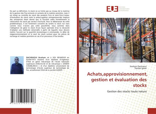 Achats,approvisionnement, gestion et évaluation des stocks