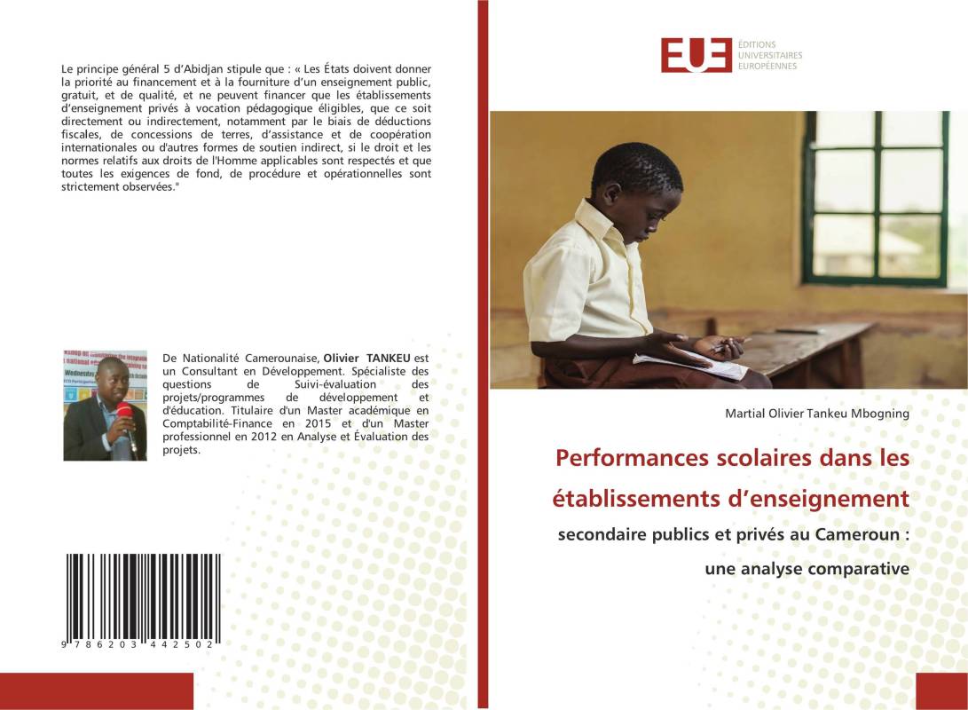 Performances scolaires dans les établissements d’enseignement