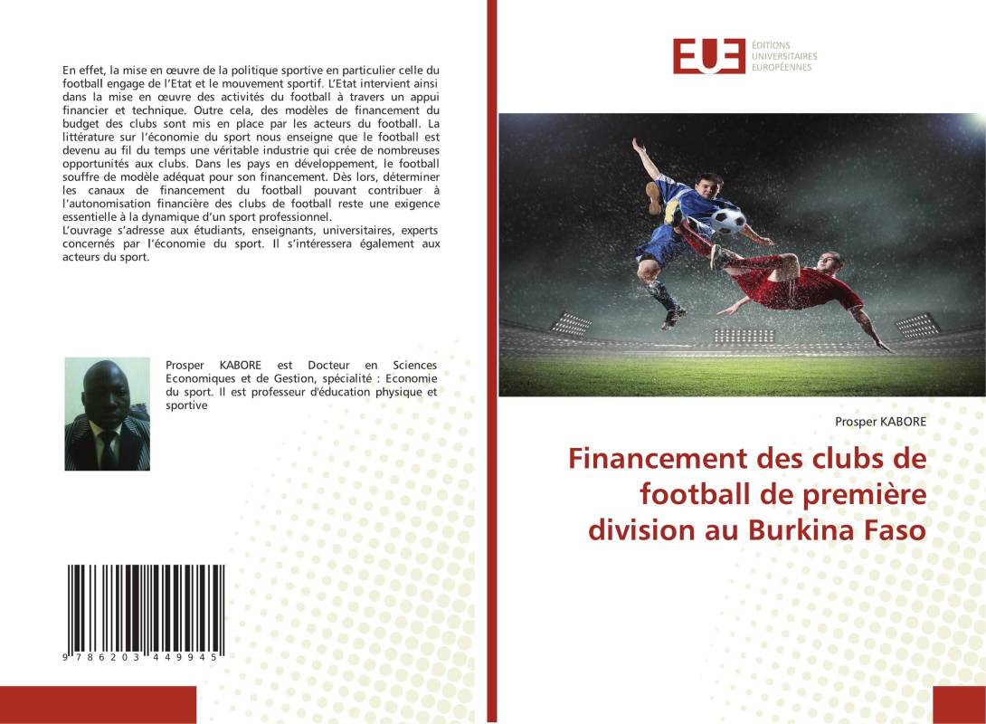 Financement des clubs de football de première division au Burkina Faso