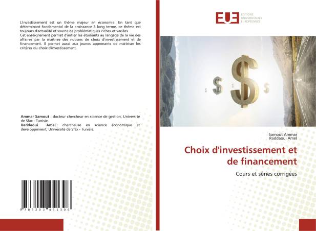 Choix d&#039;investissement et de financement