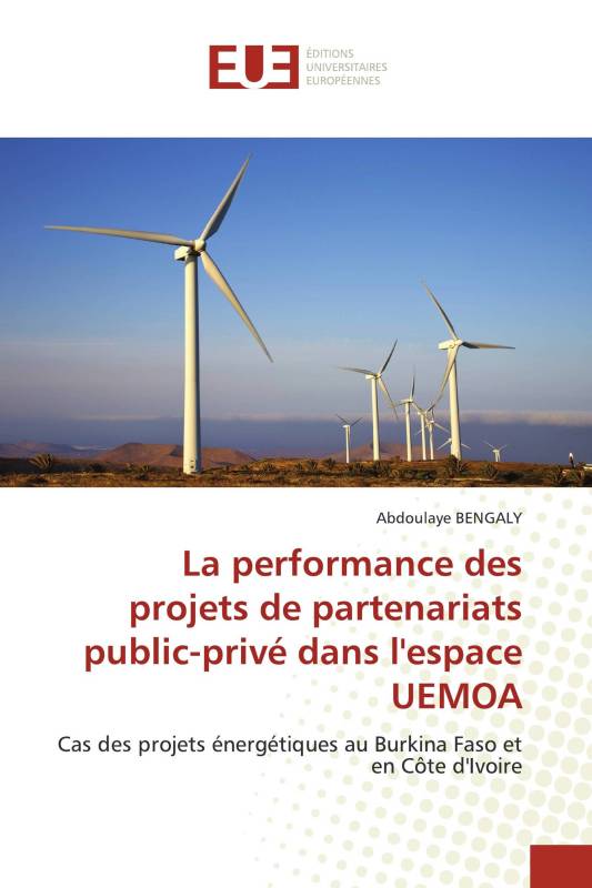 La performance des projets de partenariats public-privé dans l'espace UEMOA