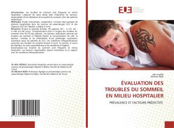 ÉVALUATION DES TROUBLES DU SOMMEIL EN MILIEU HOSPITALIER