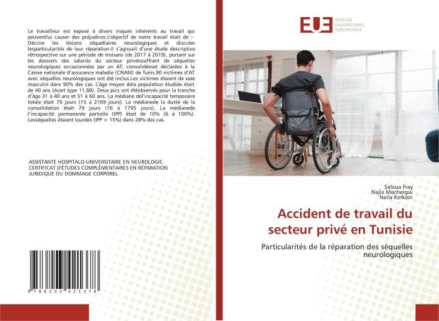 Accident de travail du secteur privé en Tunisie