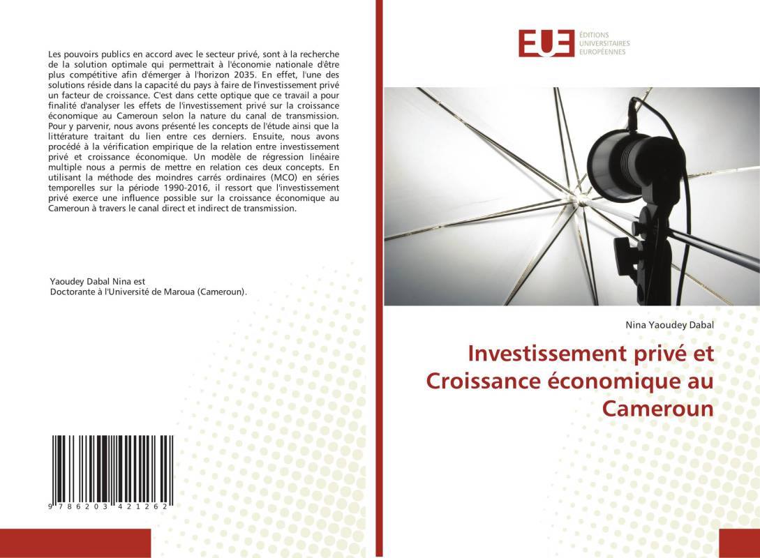 Investissement privé et Croissance économique au Cameroun