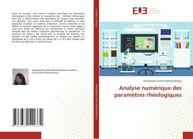 Analyse numérique des paramètres rhéologiques