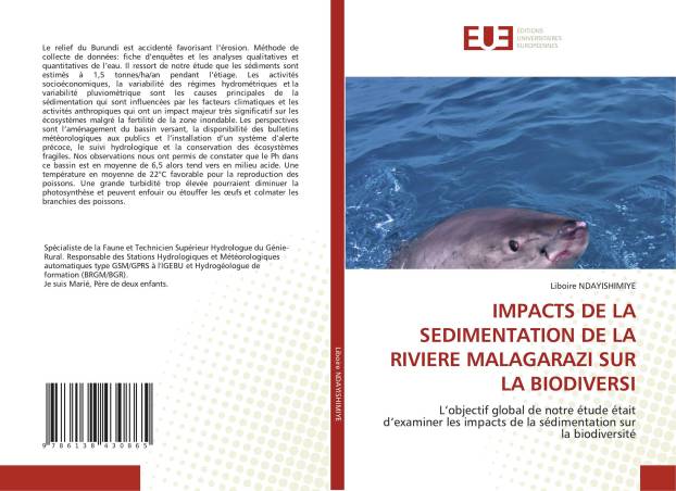 IMPACTS DE LA SEDIMENTATION DE LA RIVIERE MALAGARAZI SUR LA BIODIVERSI