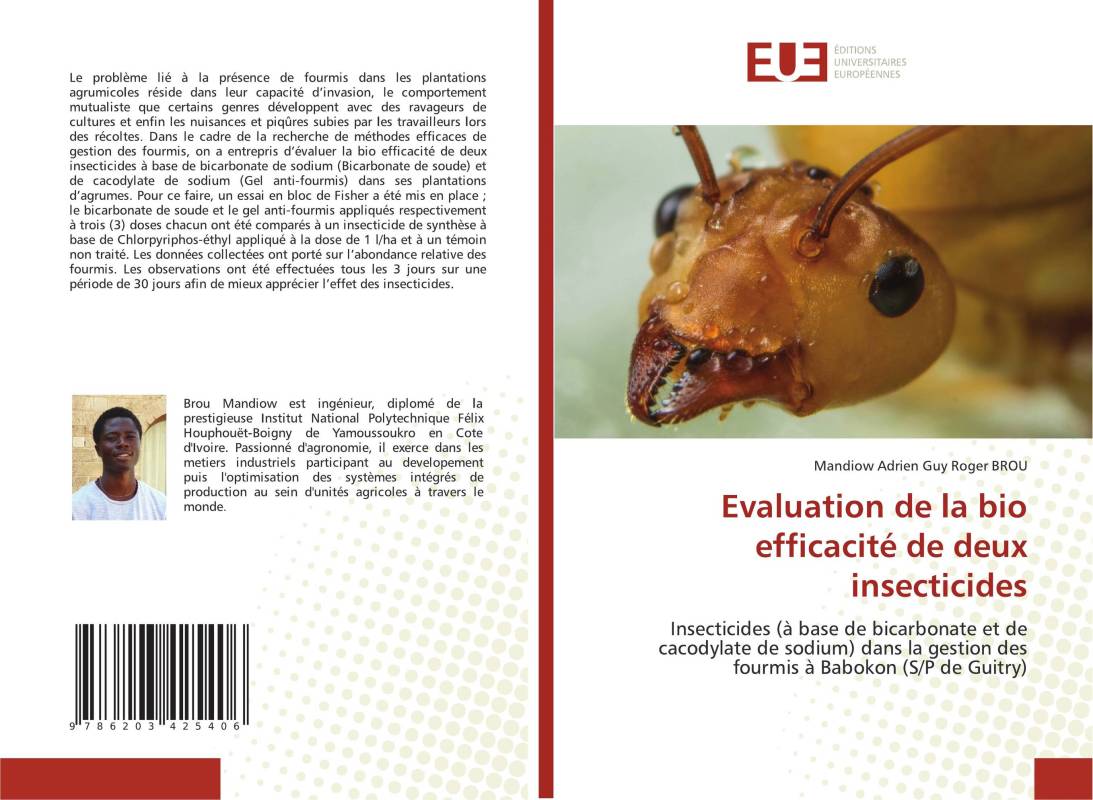 Evaluation de la bio efficacité de deux insecticides