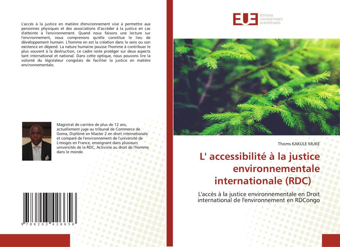 L' accessibilité à la justice environnementale internationale (RDC)