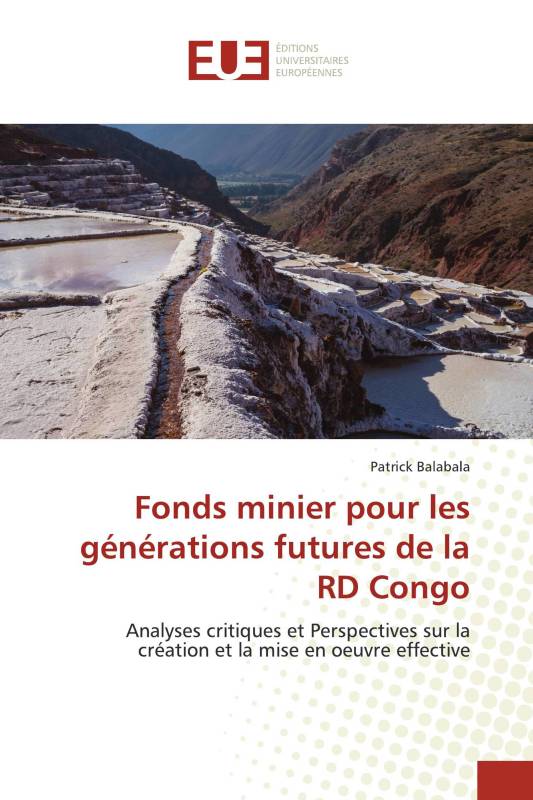 Fonds minier pour les générations futures de la RD Congo