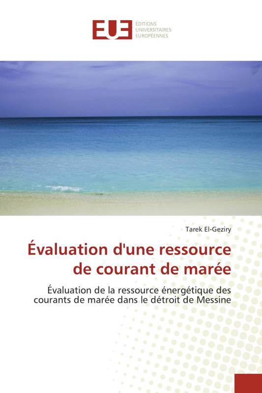 Évaluation d'une ressource de courant de marée