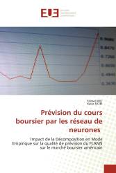 Prévision du cours boursier par les réseau de neurones