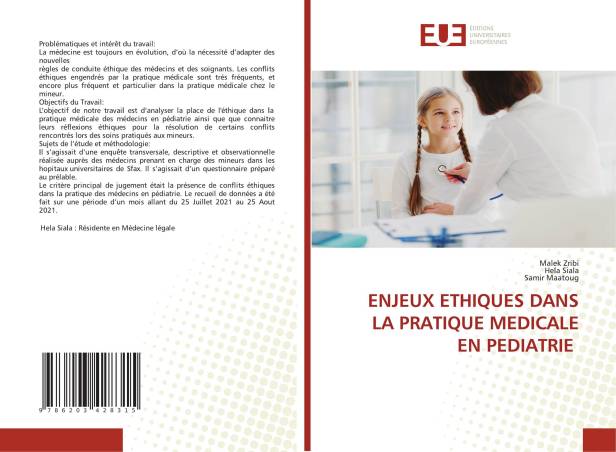 ENJEUX ETHIQUES DANS LA PRATIQUE MEDICALE EN PEDIATRIE