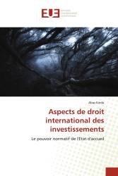 Aspects de droit international des investissements