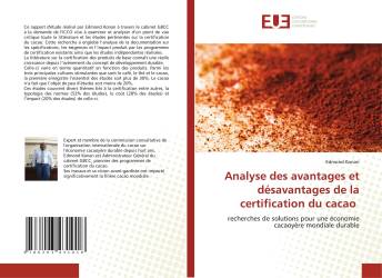 Analyse des avantages et désavantages de la certification du cacao