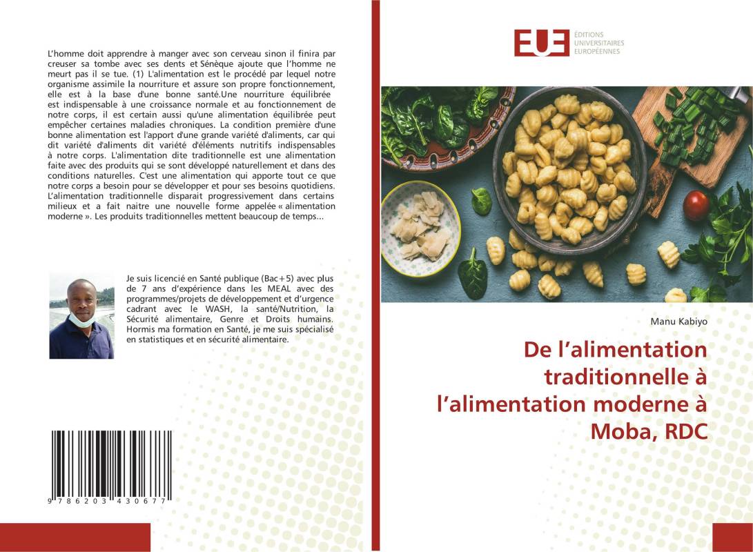 De l’alimentation traditionnelle à l’alimentation moderne à Moba, RDC