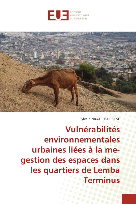 Vulnérabilités environnementales urbaines liées à la me-gestion des espaces dans les quartiers de Lemba Terminus