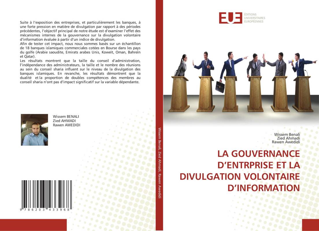 LA GOUVERNANCE D’ENTRPRISE ET LA DIVULGATION VOLONTAIRE D’INFORMATION