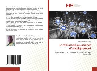 L’informatique, science d’enseignement