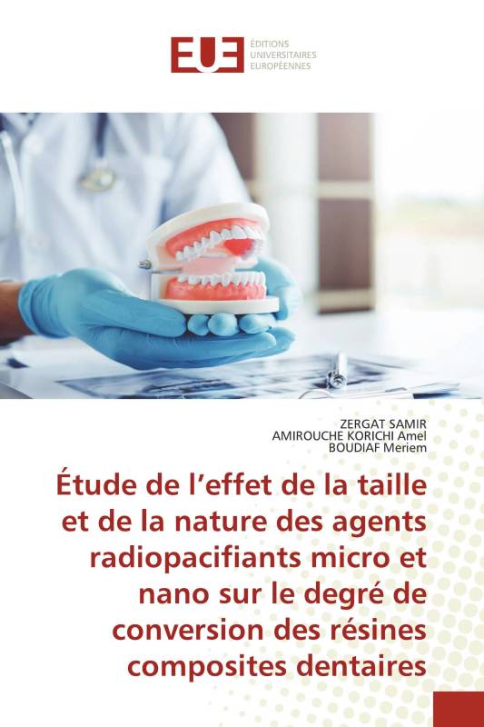 Étude de l’effet de la taille et de la nature des agents radiopacifiants micro et nano sur le degré de conversion des résines co