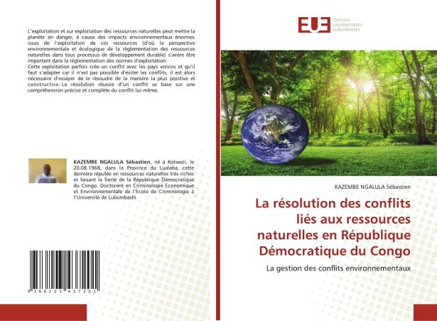 La résolution des conflits liés aux ressources naturelles en République Démocratique du Congo