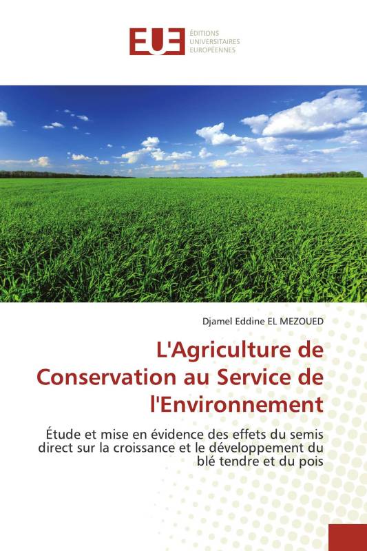 L'Agriculture de Conservation au Service de l'Environnement