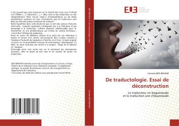 De traductologie. Essai de déconstruction