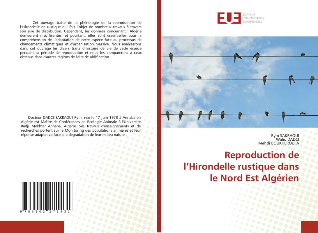 Reproduction de l’Hirondelle rustique dans le Nord Est Algérien