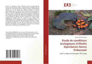 Etude de conditions écologiques d’Afzelia bipindensis Harms (Fabaceae)