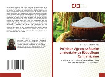 Politique Agricole/sécurité alimentaire en République Centrafricaine