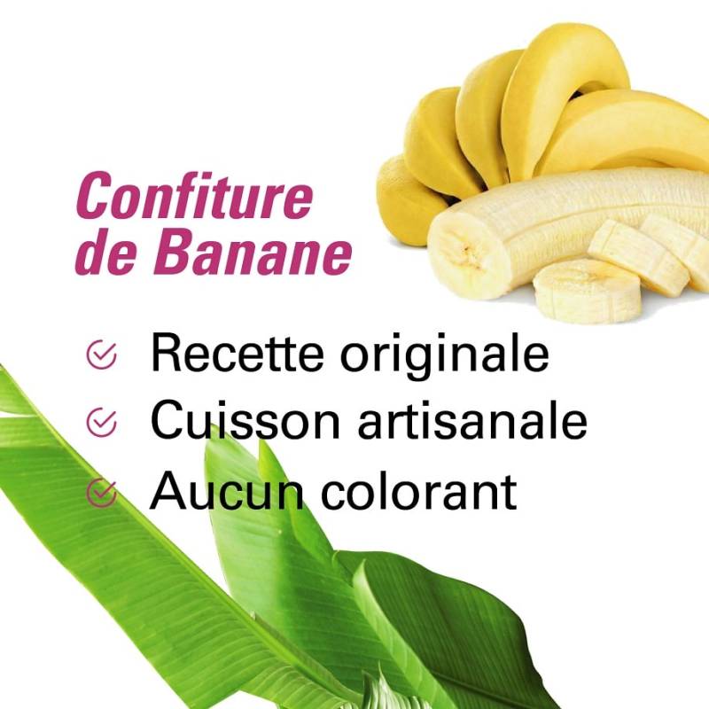 Confiture Banane Ilanga Nature