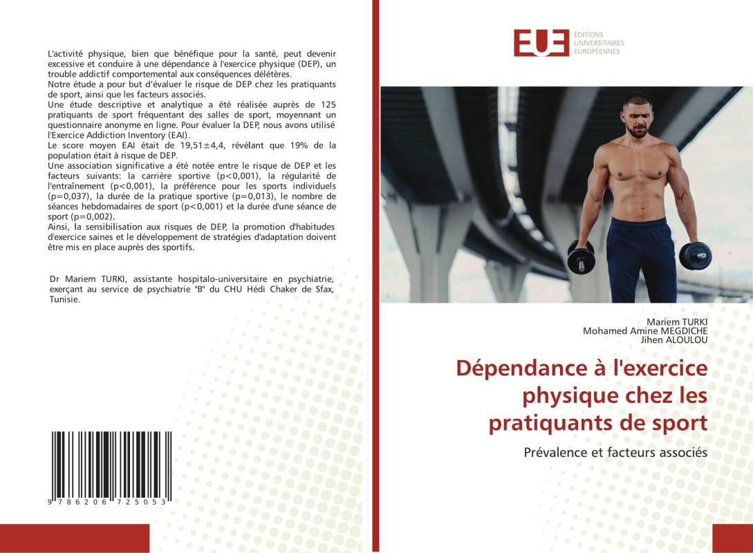 Dépendance à l'exercice physique chez les pratiquants de sport