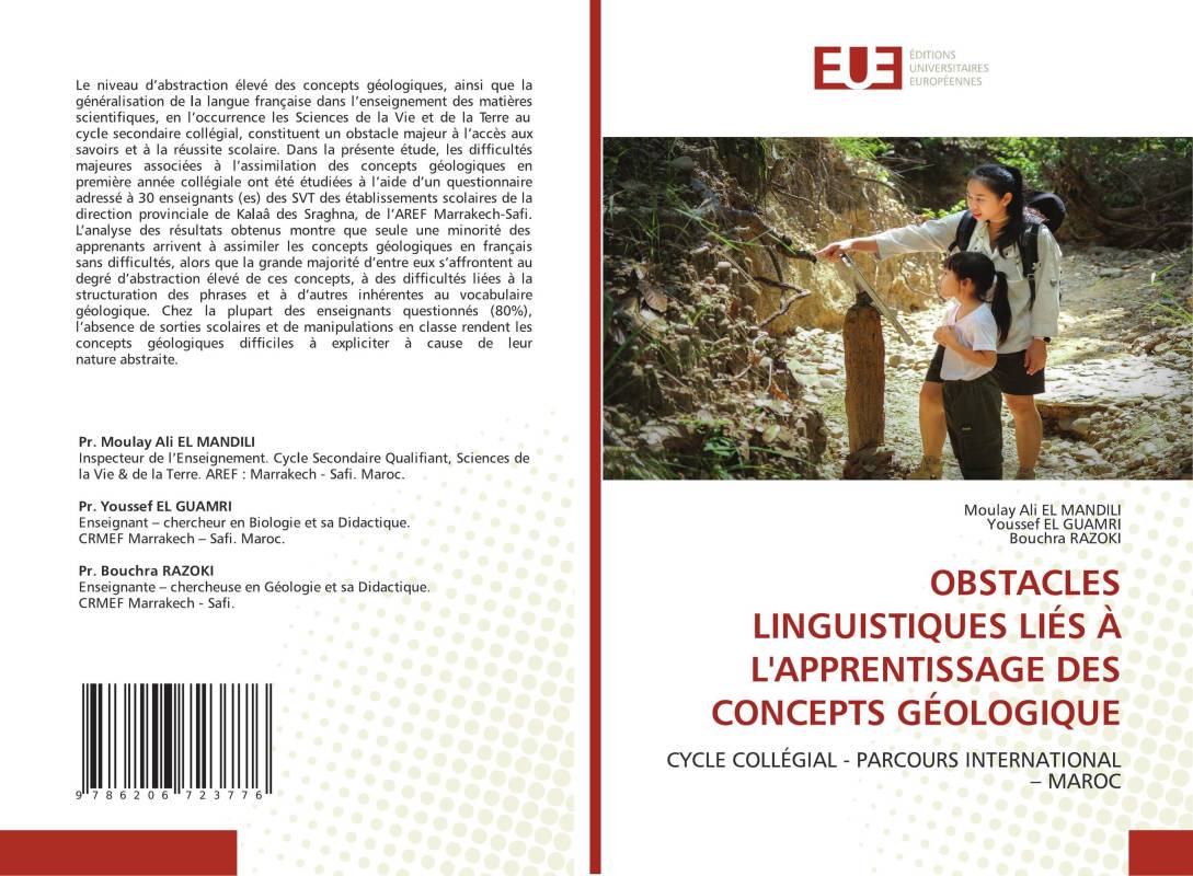 OBSTACLES LINGUISTIQUES LIÉS À L'APPRENTISSAGE DES CONCEPTS GÉOLOGIQUE