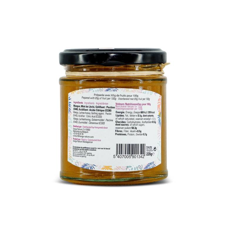 Confiture Mangue Ilanga Nature