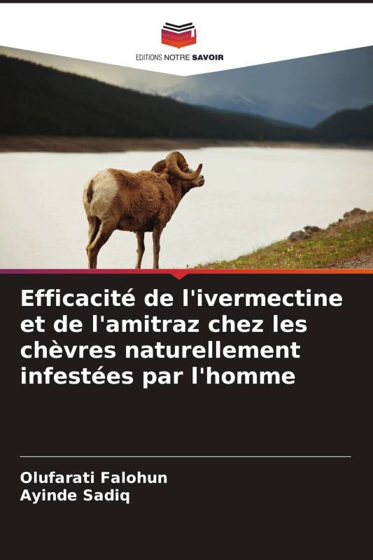 Efficacité de l'ivermectine et de l'amitraz chez les chèvres naturellement infestées par l'homme