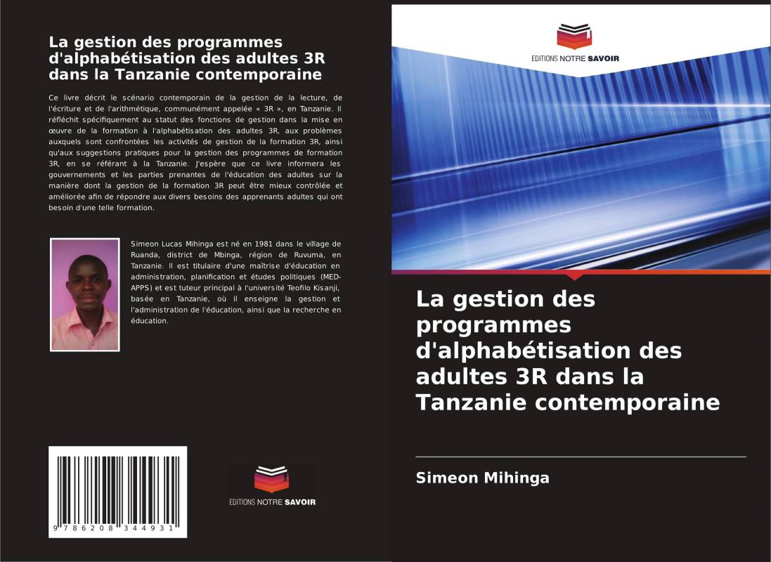 La gestion des programmes d'alphabétisation des adultes 3R dans la Tanzanie contemporaine