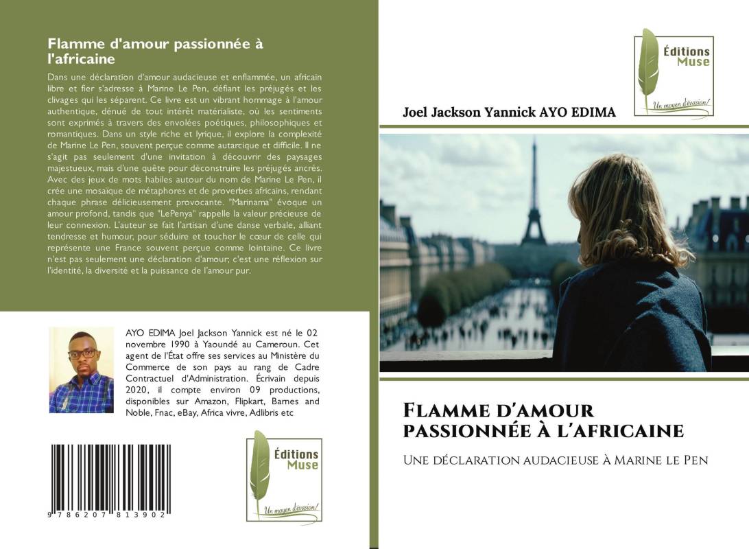 Flamme d'amour passionnée à l'africaine