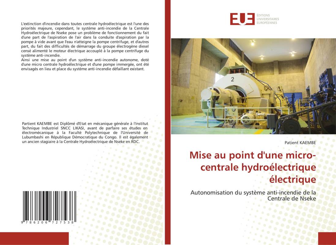 Mise au point d'une micro-centrale hydroélectrique électrique