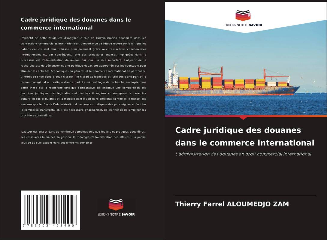 Cadre juridique des douanes dans le commerce international