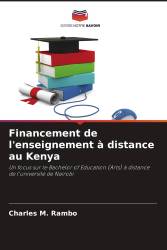 Financement de l'enseignement à distance au Kenya