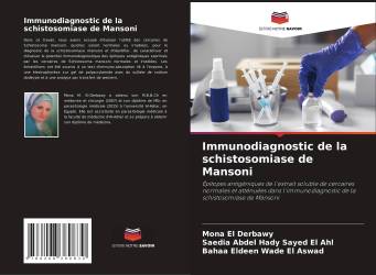 Immunodiagnostic de la schistosomiase de Mansoni