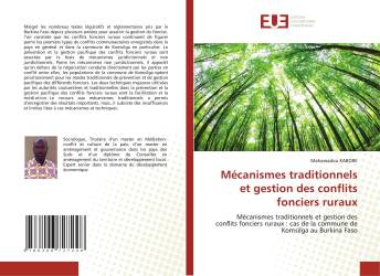 Mécanismes traditionnels et gestion des conflits fonciers ruraux