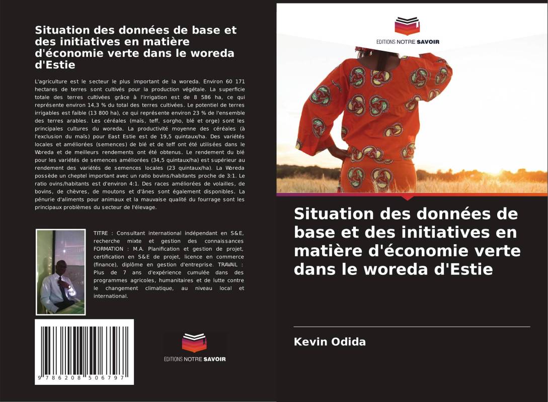 Situation des données de base et des initiatives en matière d'économie verte dans le woreda d'Estie