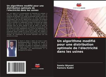 Un algorithme modifié pour une distribution optimale de l'électricité dans les usines