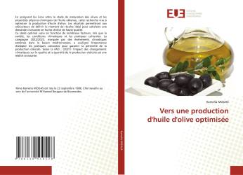 Vers une production d'huile d'olive optimisée