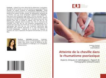 Atteinte de la cheville dans le rhumatisme psoriasique