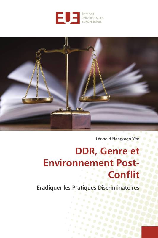 DDR, Genre et Environnement Post-Conflit