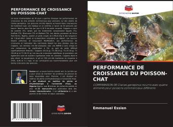 PERFORMANCE DE CROISSANCE DU POISSON-CHAT