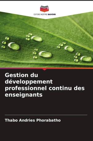 Gestion du développement professionnel continu des enseignants