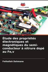 Étude des propriétés électroniques et magnétiques du semi-conducteur à nitrure dopé au Fe,v